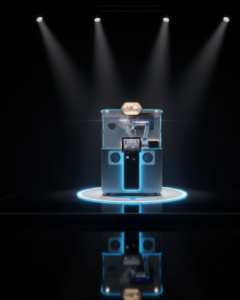 Akıllı Teslimat Entegreli Kahve Dükkanı resmi